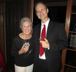 Landscape commissioner Thelma Hunter and DET at Thelma's 88th Birthday Party