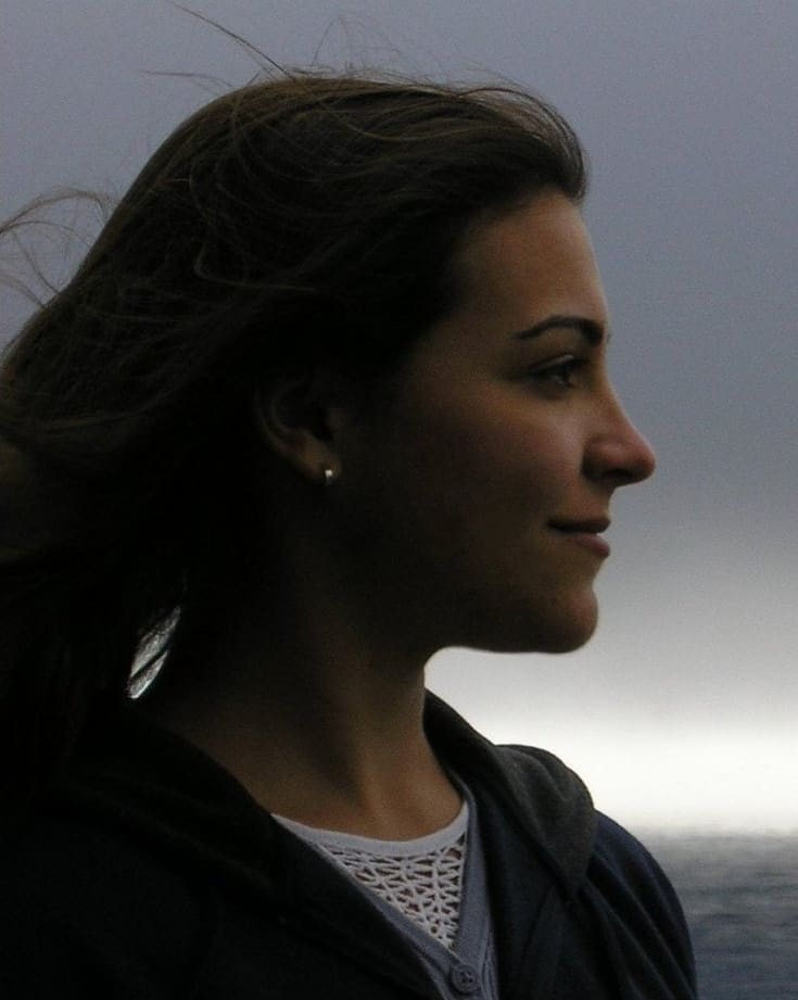 Abbie Betinis in profile