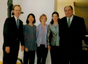 composer and string quartet