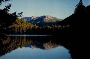 mountain lake for guitar and string trio