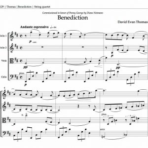 Benediction (quartet) (download)