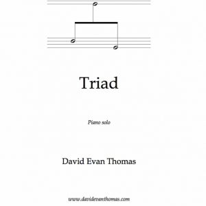 Triad–triptych