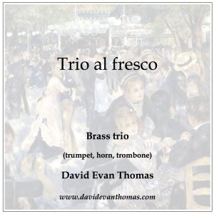 Trio al fresco-brass trio