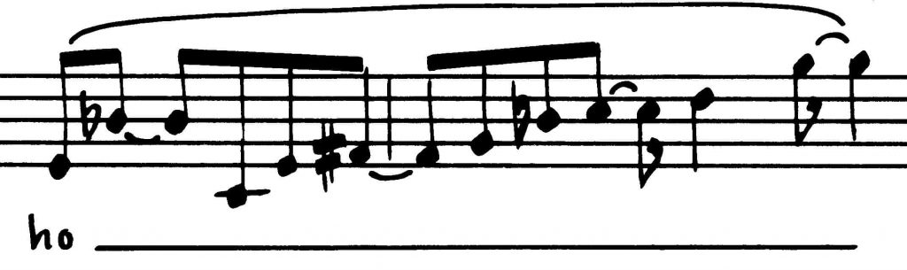 florid musical line