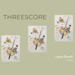 THREESCORE CD cover w three abstract cellos